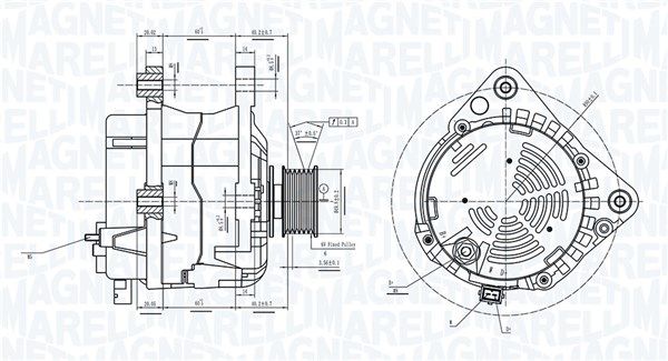 MAGNETI MARELLI Laturi 063733837010